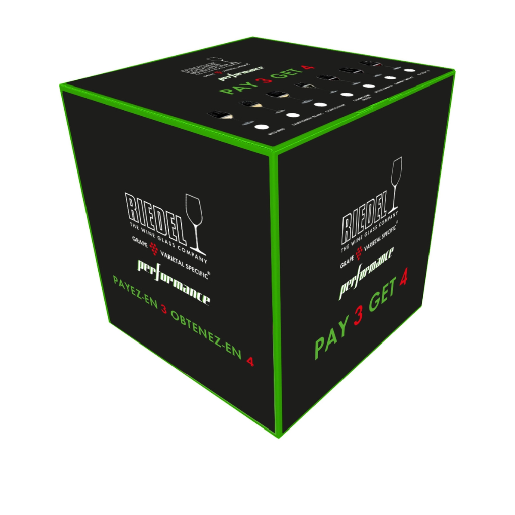 RIEDEL Performance Champagnerglas KAUF 4 ZAHL 3