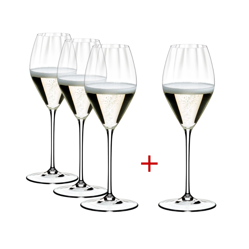 RIEDEL Performance Champagnerglas KAUF 4 ZAHL 3